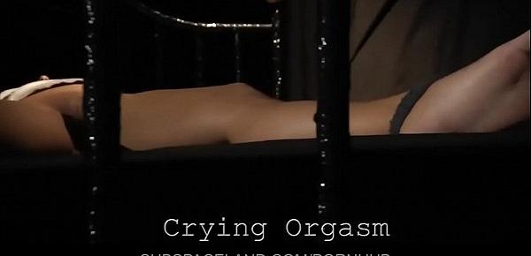  Crying orgasm in bondage